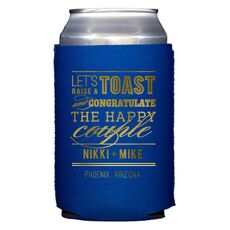 Let's Raise a Toast Collapsible Koozies