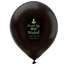 Drink Up and Get Wicked Latex Balloons