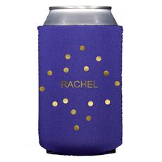 Confetti Dot Party Collapsible Koozies
