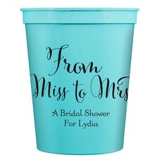 From Miss to Mrs Stadium Cups
