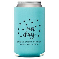 Confetti Dots Our Day Collapsible Huggers