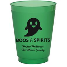 Boos & Spirits Colored Shatterproof Cups
