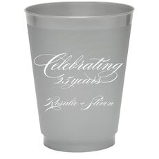 Romantic Celebrating Colored Shatterproof Cups