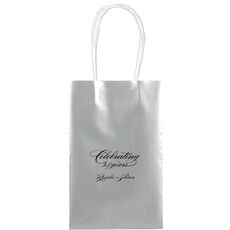 Romantic Celebrating Medium Twisted Handled Bags