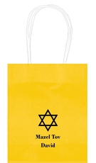 Traditional Star of David Mini Twisted Handled Bags