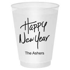 Fun Happy New Year Shatterproof Cups