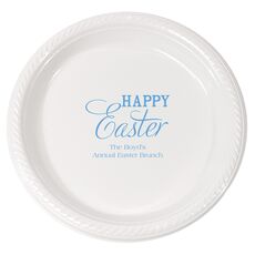 Happy Easter Plastic Plates