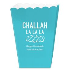 Challah La La La Mini Popcorn Boxes