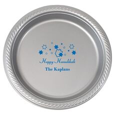 Happy Hanukkah Plastic Plates