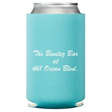Any Text You Want Collapsible Koozies