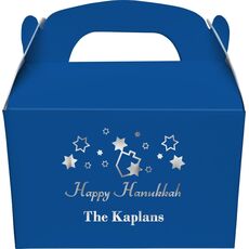 Happy Hanukkah Gable Favor Boxes