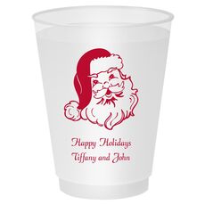 Happy Santa Claus Shatterproof Cups