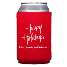 Fun Happy Holidays Collapsible Huggers