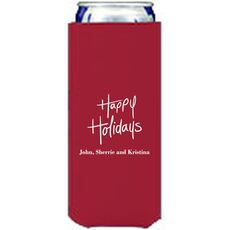 Fun Happy Holidays Collapsible Slim Huggers