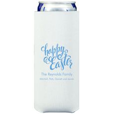 Calligraphy Happy Easter Collapsible Slim Huggers