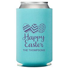 Decorated Easter Eggs Collapsible Koozies