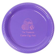 Easter Basket Plastic Plates