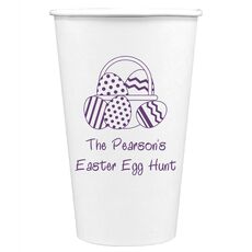 Easter Basket Paper Coffee Cups