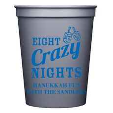 Eight Crazy Nights Stadium Cups