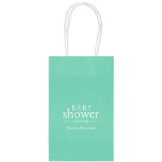 Baby Shower Honoring Medium Twisted Handled Bags
