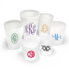 Design Your Own Monogram Shatterproof Cups