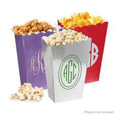 Design Your Own Monogram Mini Popcorn Boxes