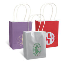 Design Your Own Monogram Mini Twisted Handled Bags