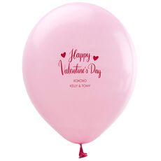 Happy Valentine's Day Latex Balloons