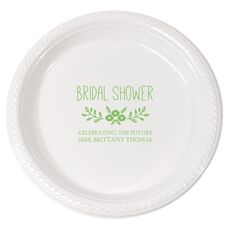 Bridal Shower Swag Plastic Plates