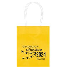 Celebration Pennants Graduation Mini Twisted Handled Bags