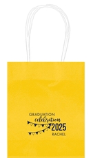 Celebration Pennants Graduation Mini Twisted Handled Bags