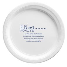 Just the Fun Facts Paper Plates