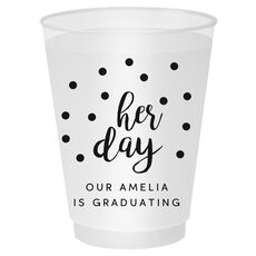 Confetti Dots Her Day Shatterproof Cups