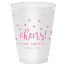 Confetti Dots Cheers Shatterproof Cups