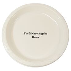 Michaelangelo Plastic Plates