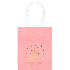Confetti Dots Her Day Mini Twisted Handled Bags