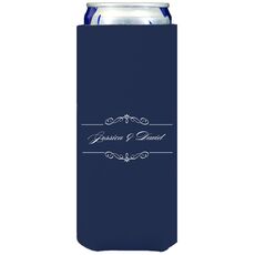 Bellissimo Scrolled Collapsible Slim Koozies