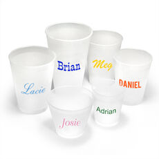 Design Your Own Big Name Shatterproof Cups