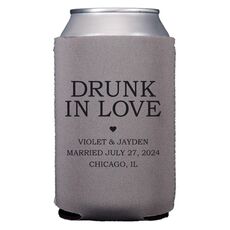 Drunk in Love Heart Collapsible Koozies
