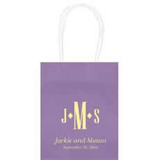 Condensed Monogram with Text Mini Twisted Handled Bags