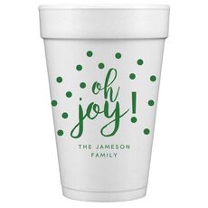 Confetti Dots Oh Joy Styrofoam Cups