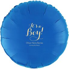 Elegant It's A Boy Mylar Balloons
