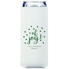 Confetti Dots Oh Joy Collapsible Slim Koozies