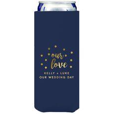 Confetti Dots Our Love Collapsible Slim Huggers
