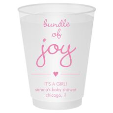 Heart Bundle of Joy Shatterproof Cups