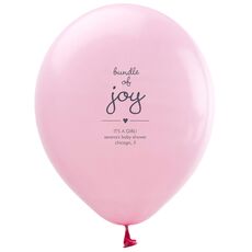 Heart Bundle of Joy Latex Balloons