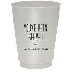 You've Been Served Colored Shatterproof Cups