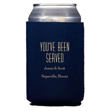 You've Been Served Collapsible Koozies