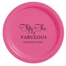 Fifty-Five & Fabulous Paper Plates