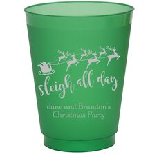 Sleigh All Day Colored Shatterproof Cups